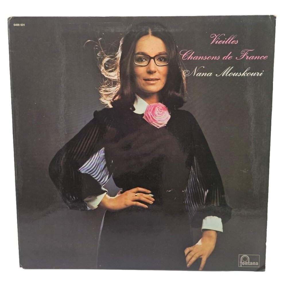 Nana Mouskouri – Vieilles Chansons De France - Fontana 6499 631 Vinyl LP